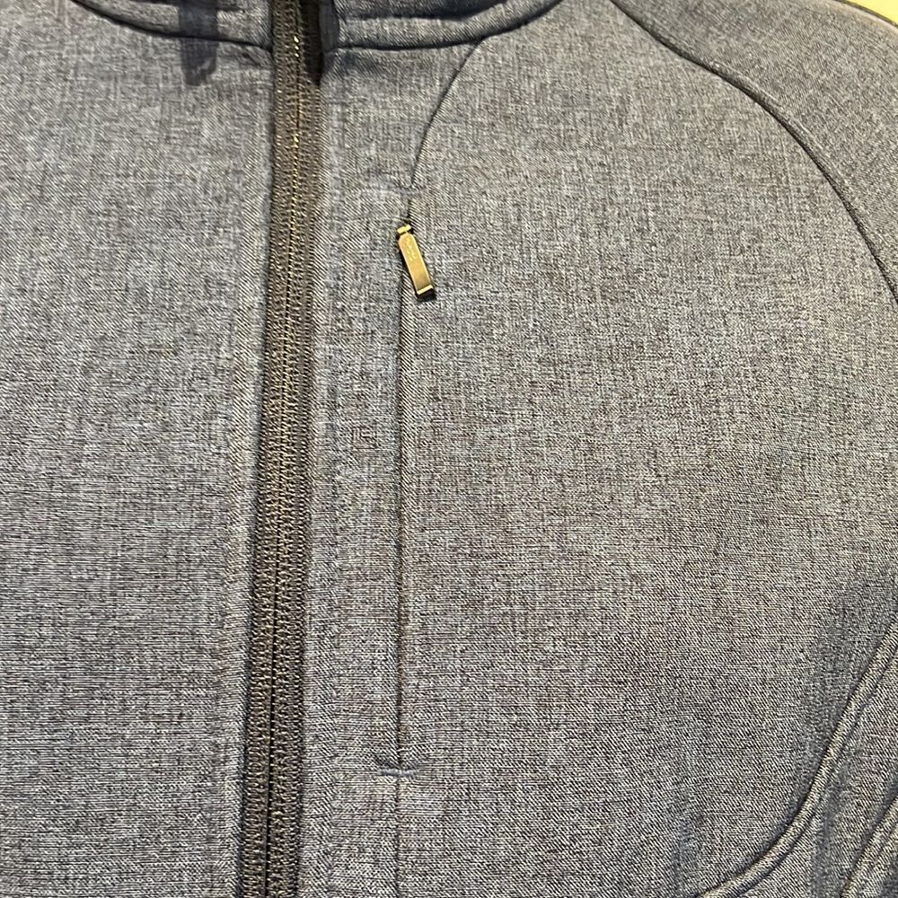 Kirkland Blue Water Repellent‎ Soft Shell Zip Up Lined Jacket Size M - Picture 8 of 15